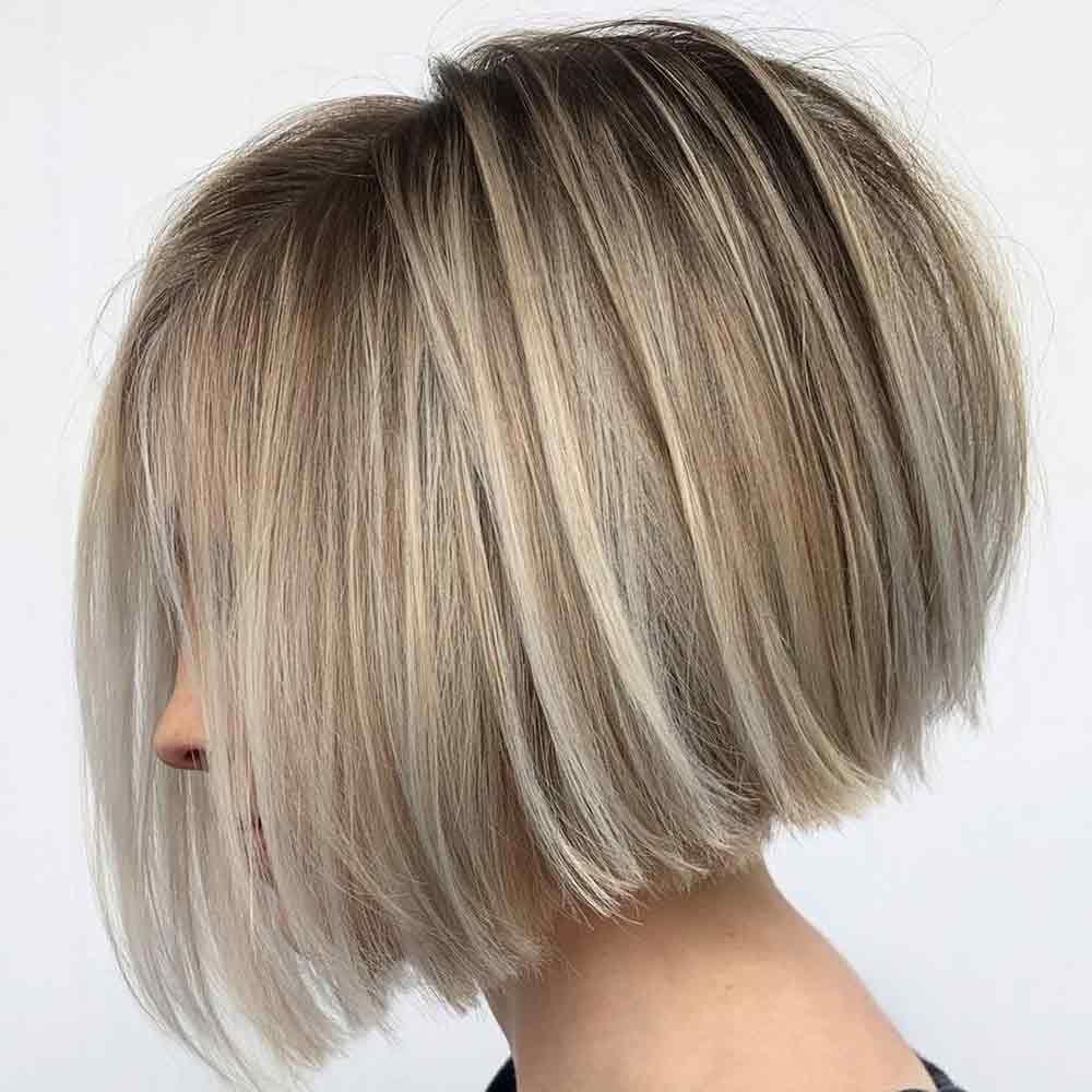 Straight Angled Bob