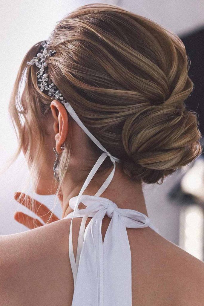 Updo With Ribbons