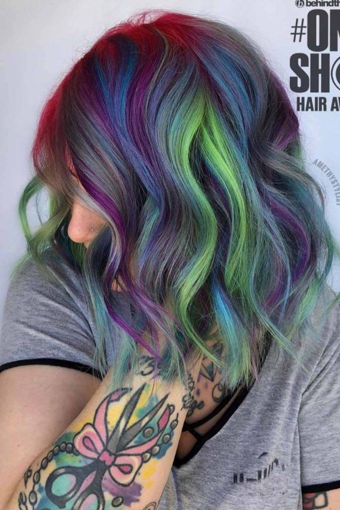 Layered Rainbow Waves