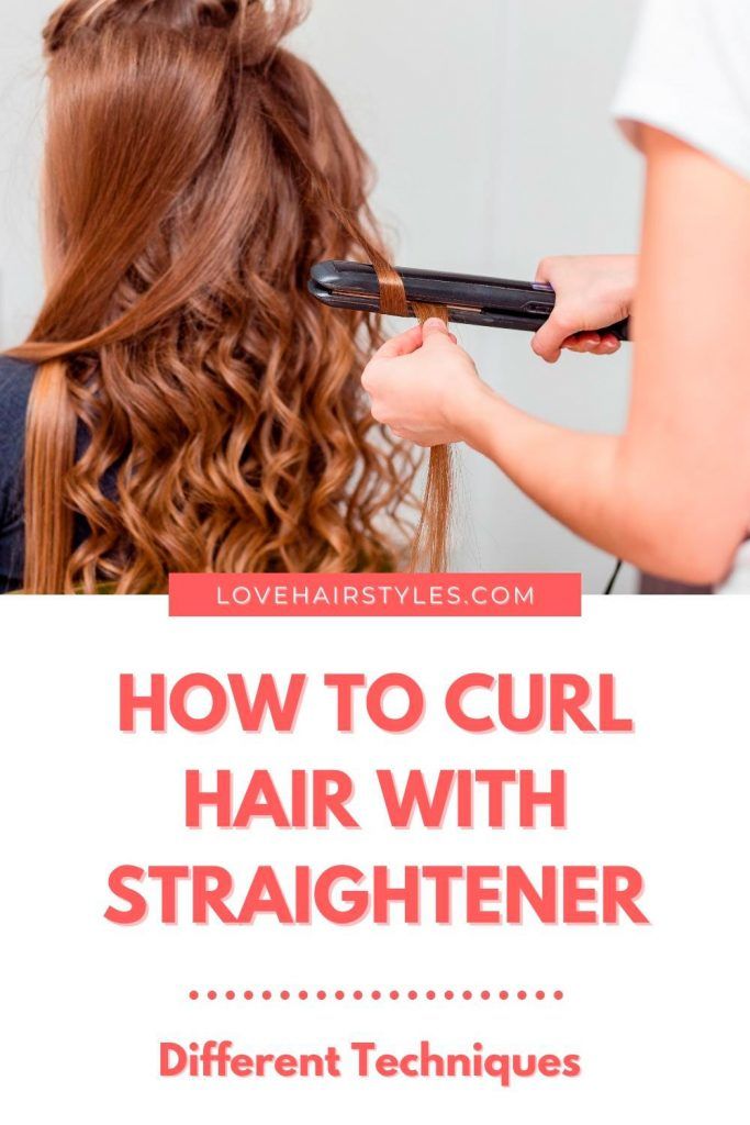 3 Different Techniques to Curl Hair with Straightener