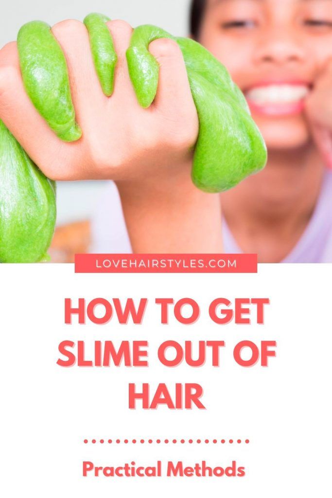 How to Get Slime out of Hair: To Cut or Not to Cut?