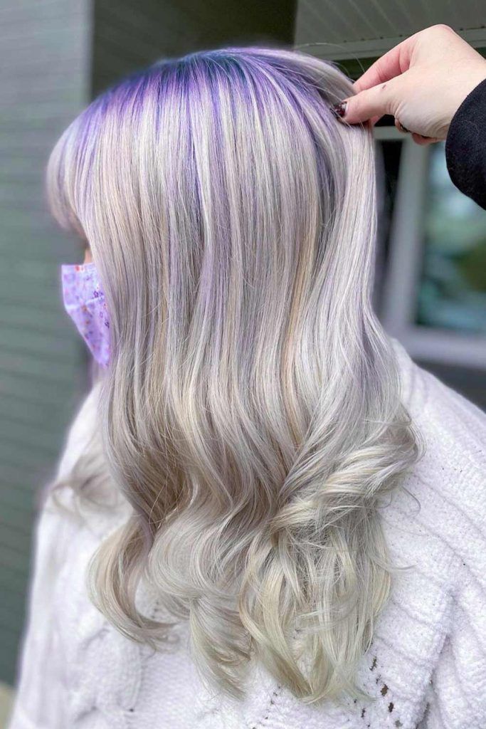 Pastel Purple Hair Color