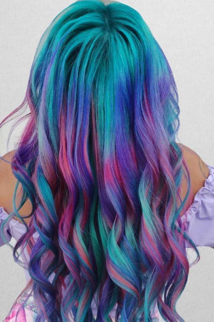 Mermaid Hair Color