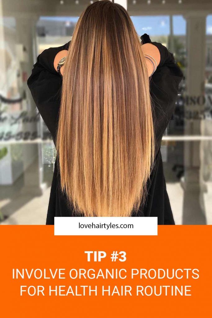 Use Additional, Healthy Hair Straightening Products