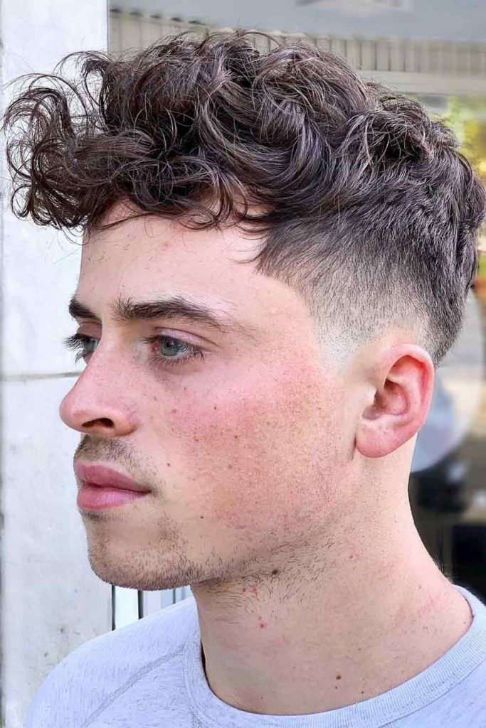 best mens hairstyles textured curly