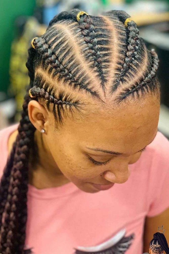 Stitch Lemonade Braids With Hair Ties