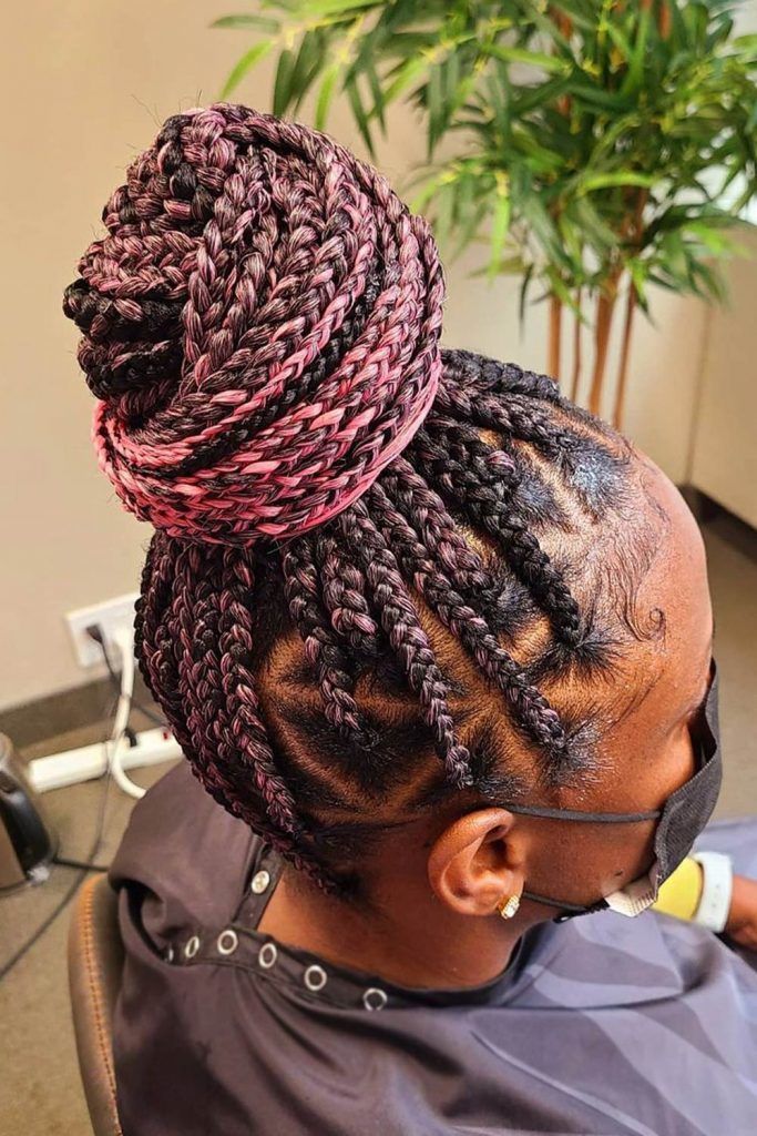You can add some colorful highlights to the design or experiment with the cornrow patterns to take things a little further.