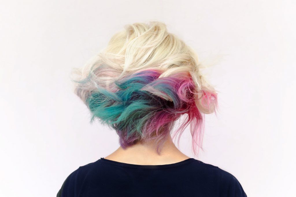 The Magical Power of Vibrant Underdye Hair Trend - Love Hairstyles