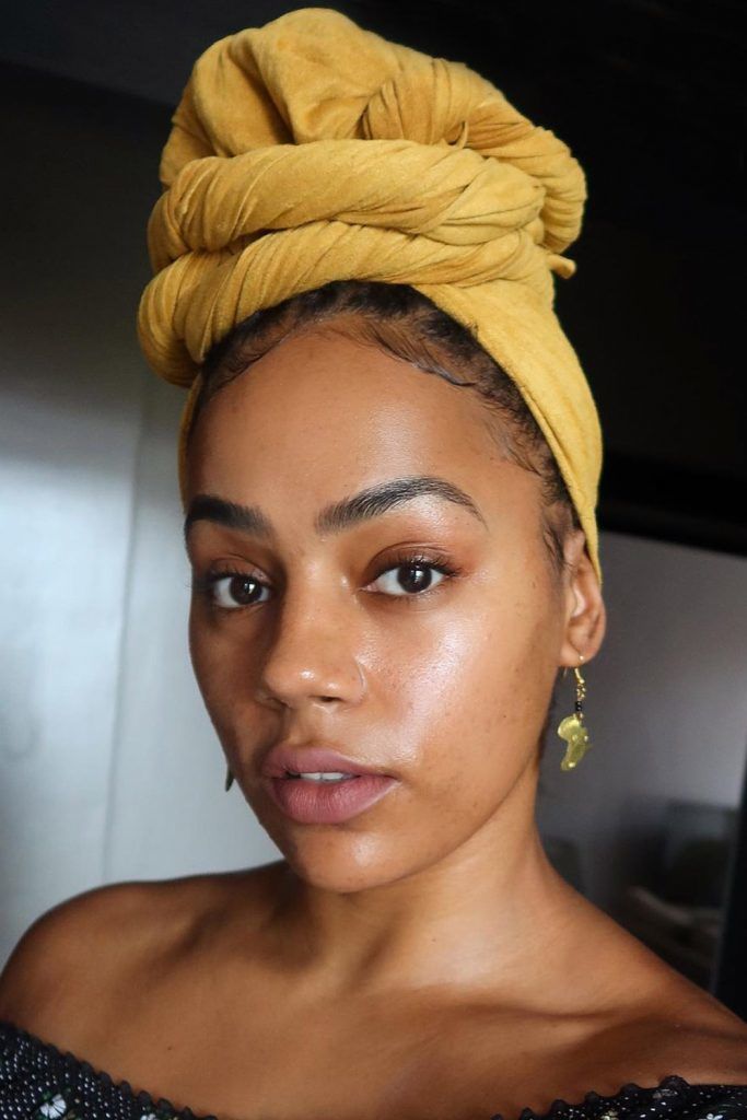 Head Wrap Styles with Twisted Ends