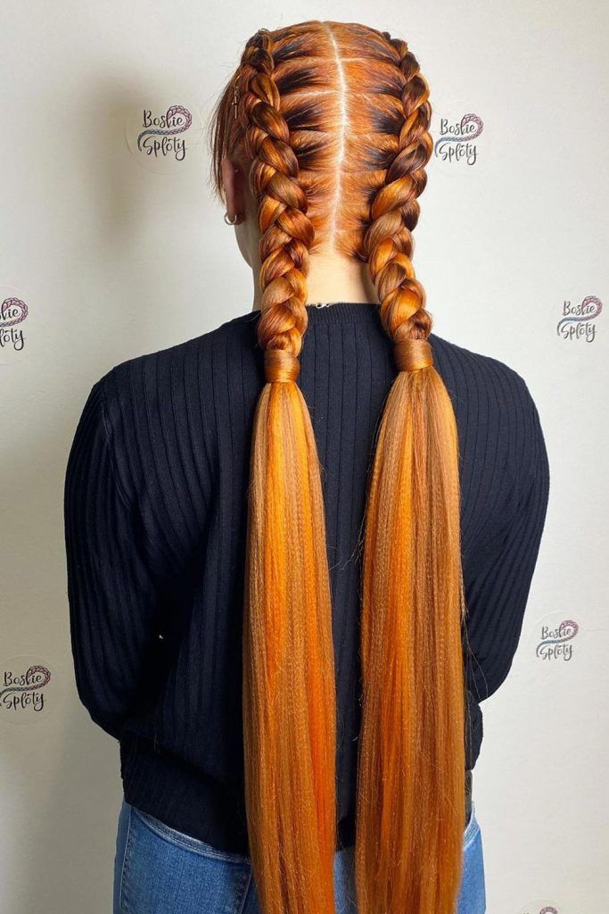 Braided Pony and Pigtails