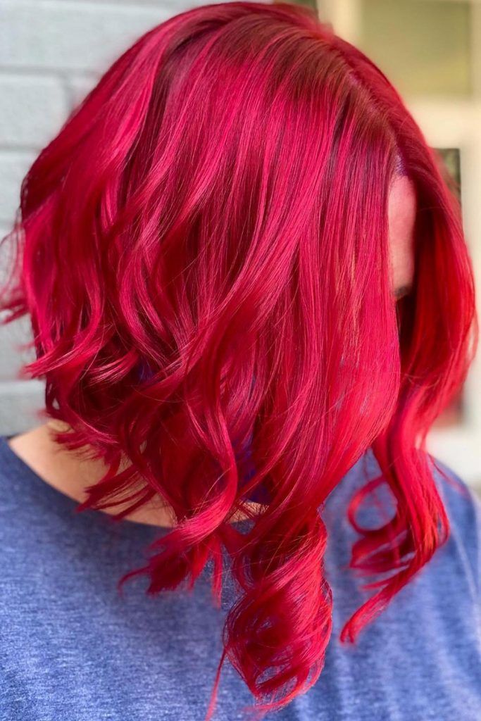 Wild Cherry Bomb Hair Color