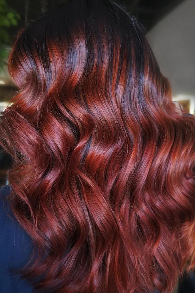 Copper Red Beautiful Hair