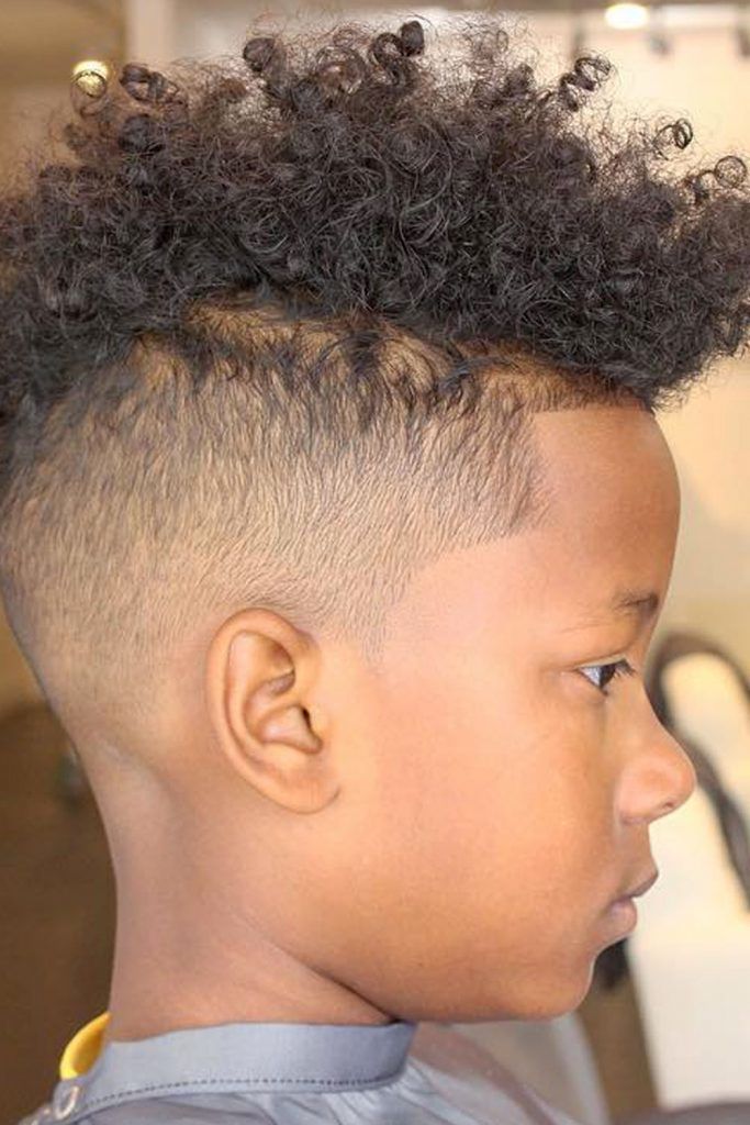 Culry Hair Mohawk For Kids