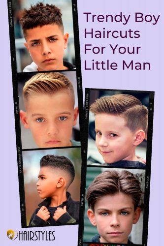 70 Trendy Boy Haircuts For Your Little Gentleman