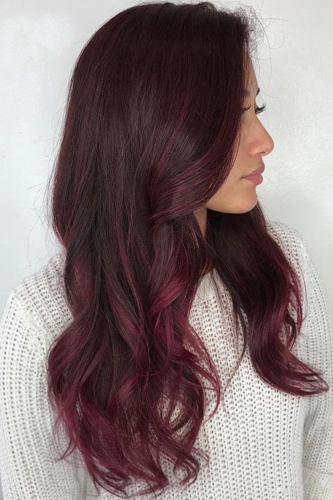 Impressive Chocolate Cherry Hair Color for Daring Gals  Love Hairstyles