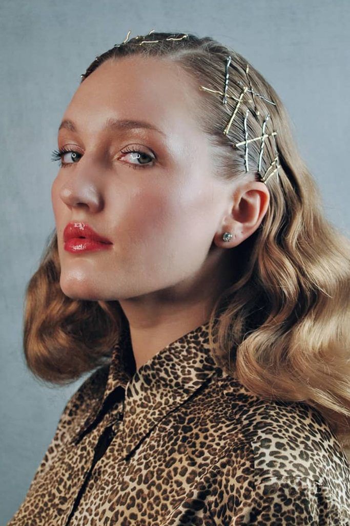Retro Style with Bobby Pins