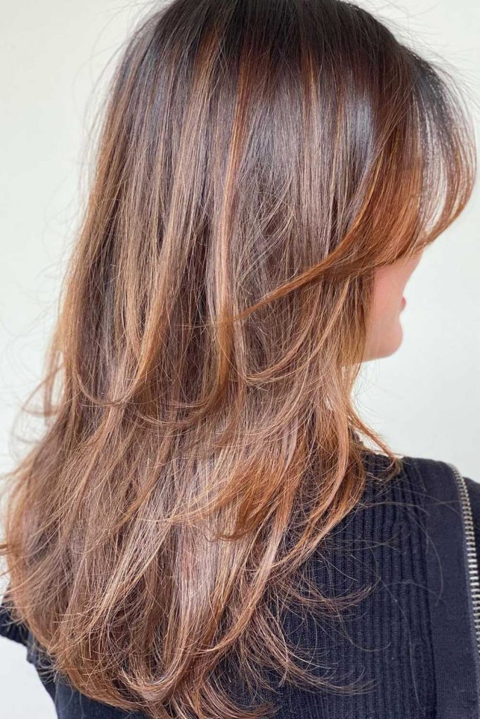 40 Chic Medium Length Layered Hair - Love Hairstyles