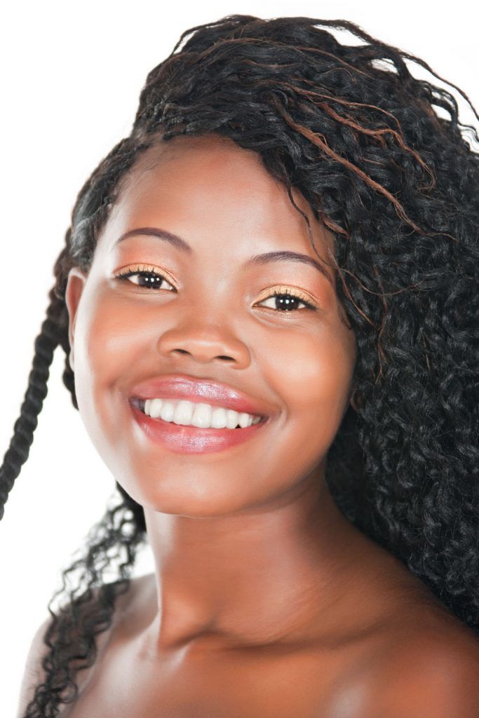 individual curly tree braids