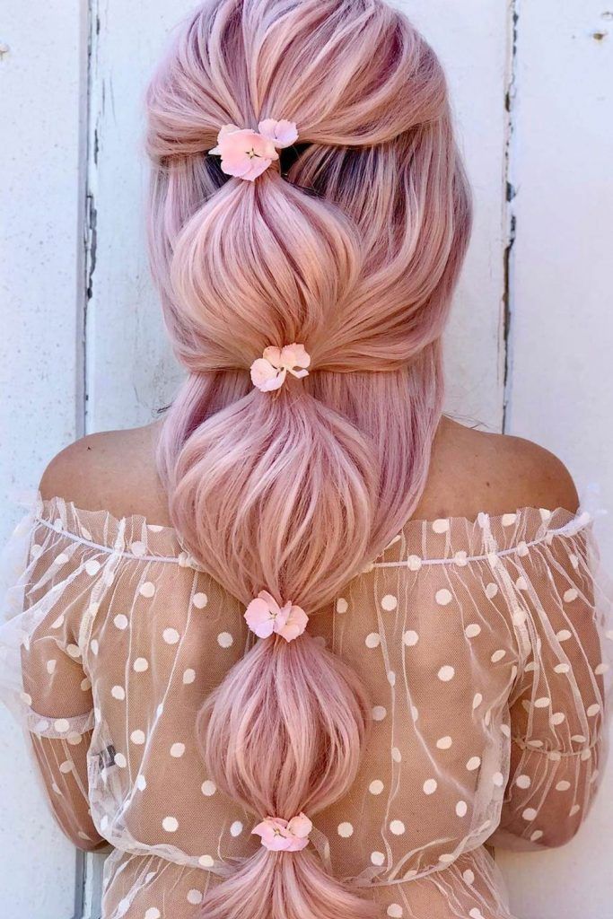 Pastel Bubble Braid for Fairy Flair