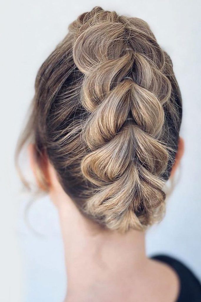 Pull-Through Braid for Short Tresses