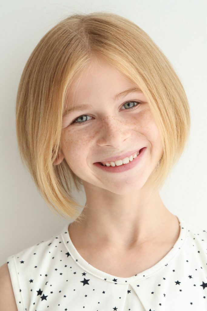 Short Middle-Parted Bob