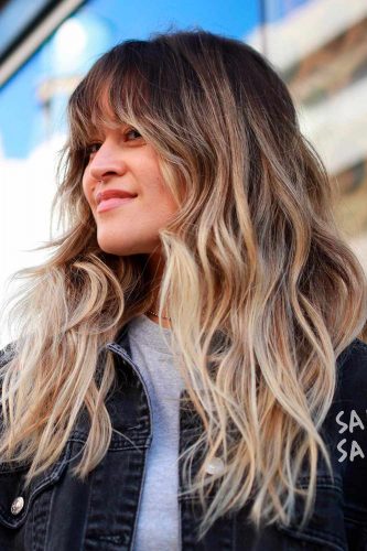 Cortes largos según la forma de tu rostro