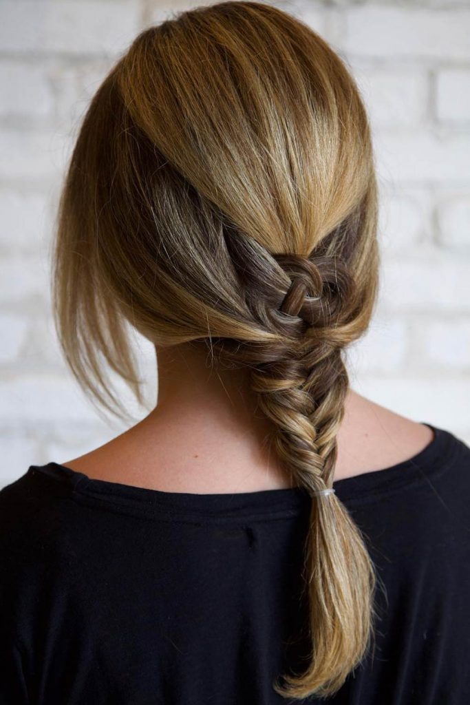 Infinity Knot & Fish Tail Braid Combo