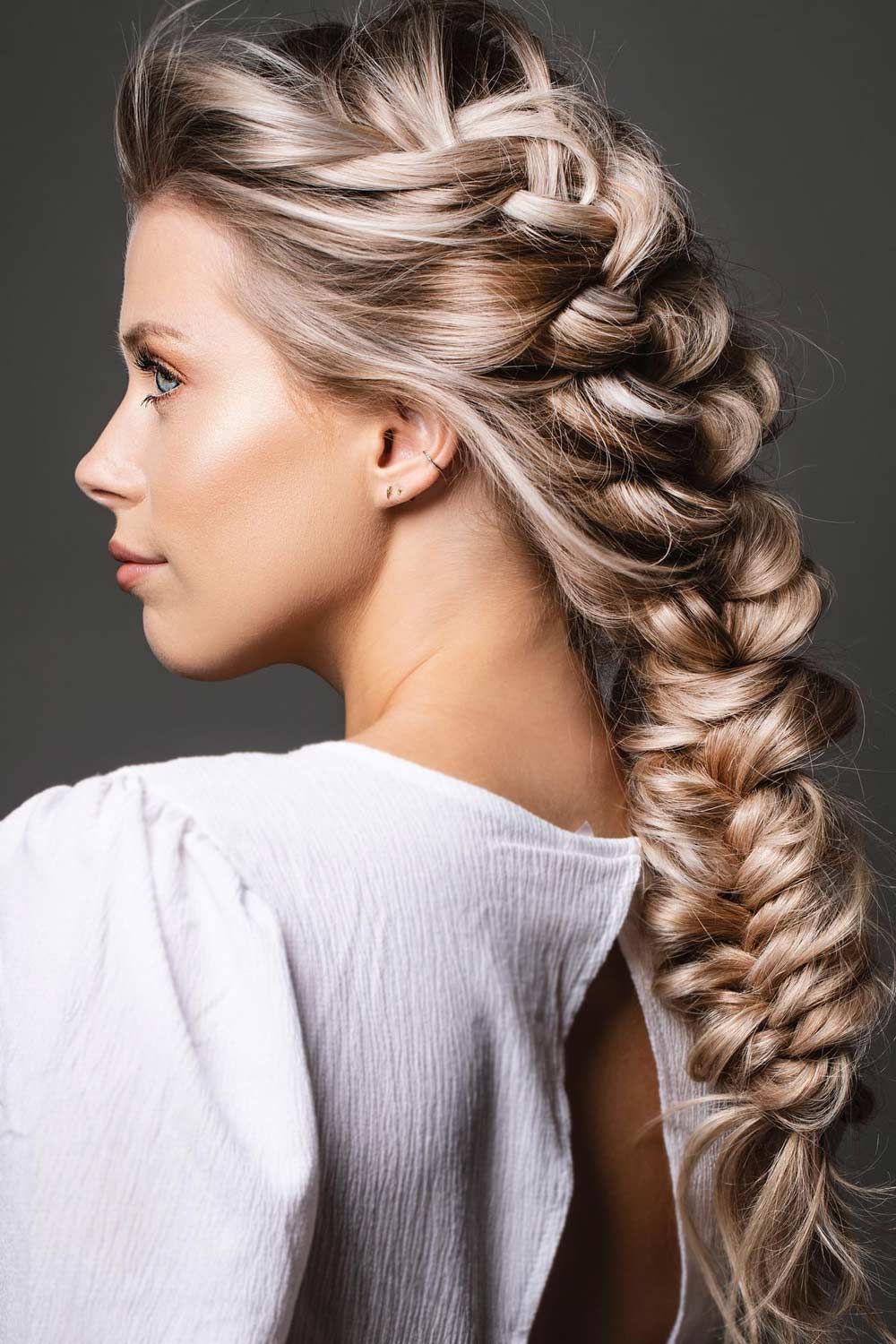 Faux Hawk Braids Straight Hairstyles