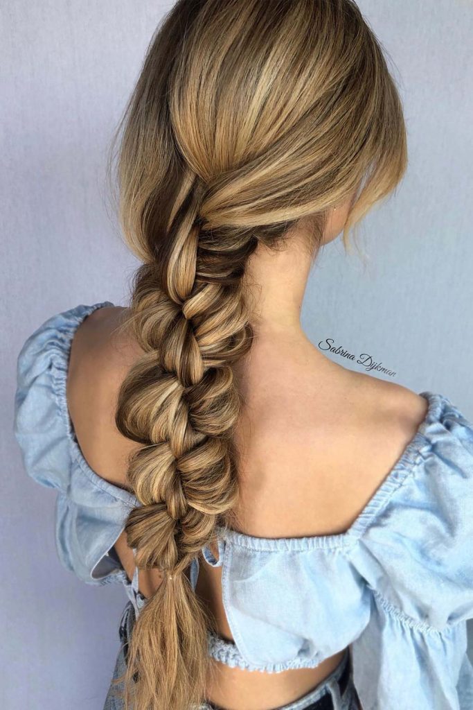 braid hairstyles with straight hair