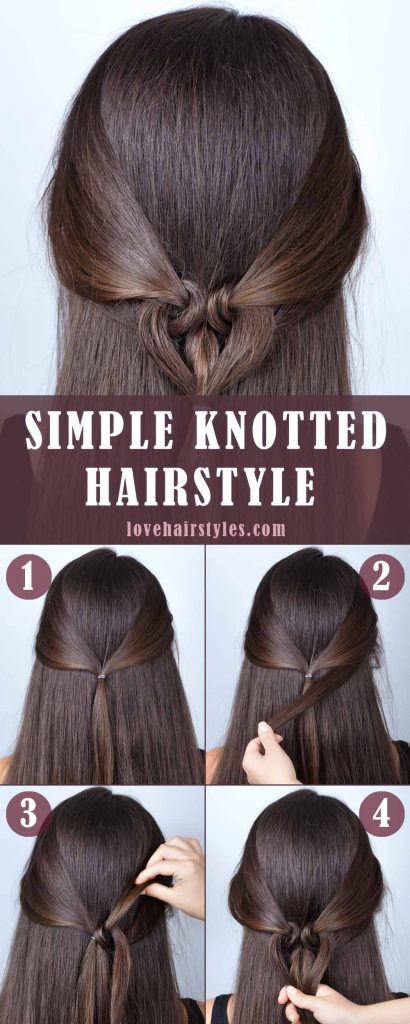 15 Perfectly Easy Hairstyles For Medium Hair - Love Hairstyles