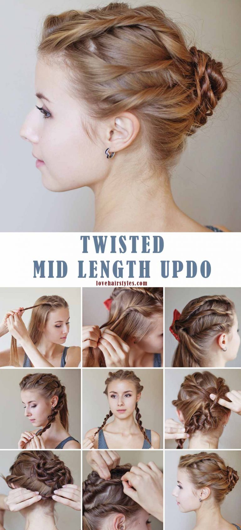 15 Perfectly Easy Hairstyles For Medium Hair Love Hairstyles