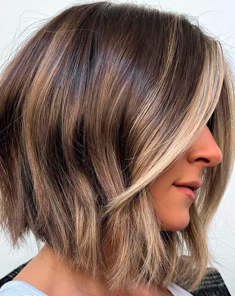 Golden Blonde Highlights