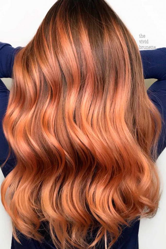 Strawberry Blonde Highlights