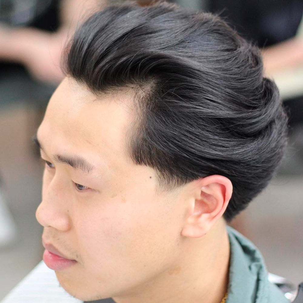 chinese long hairstyle for men