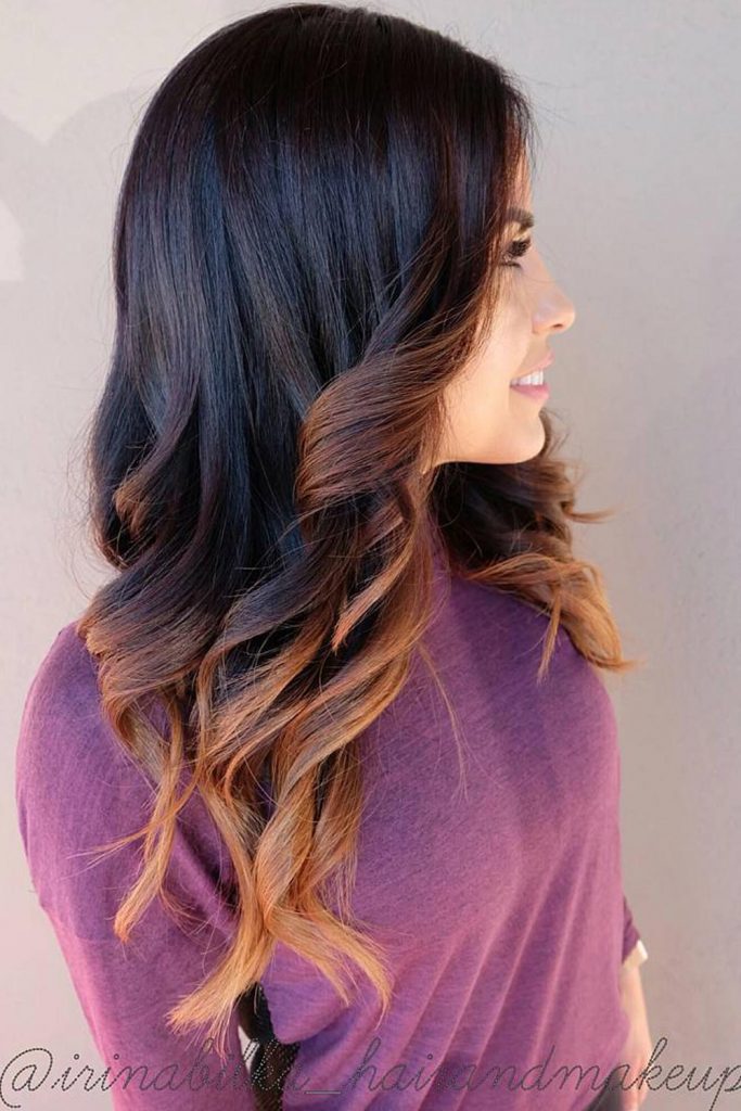 Black Hair Ombre