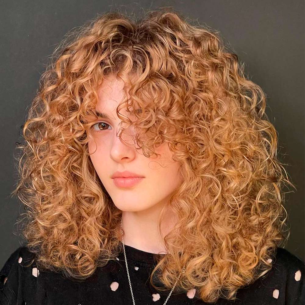 Medium Length Hairstyles For Curly Hair