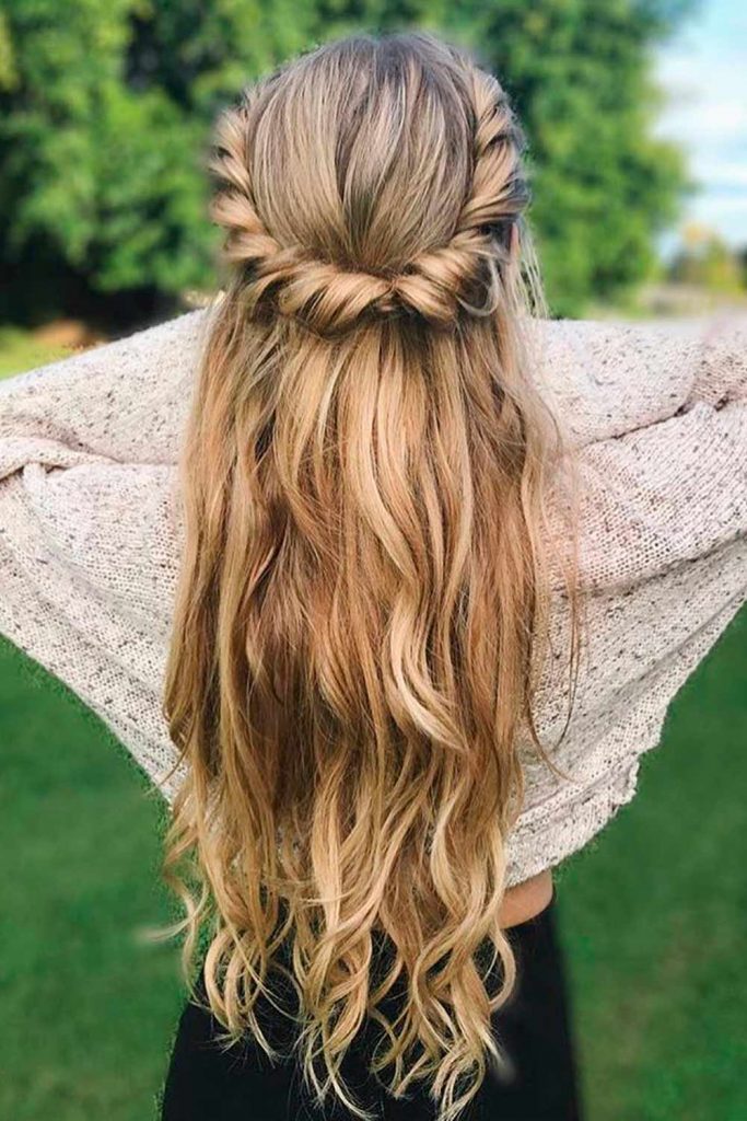 Easy 5 Minute Hairstyles For Long Hair  K4 Fashion