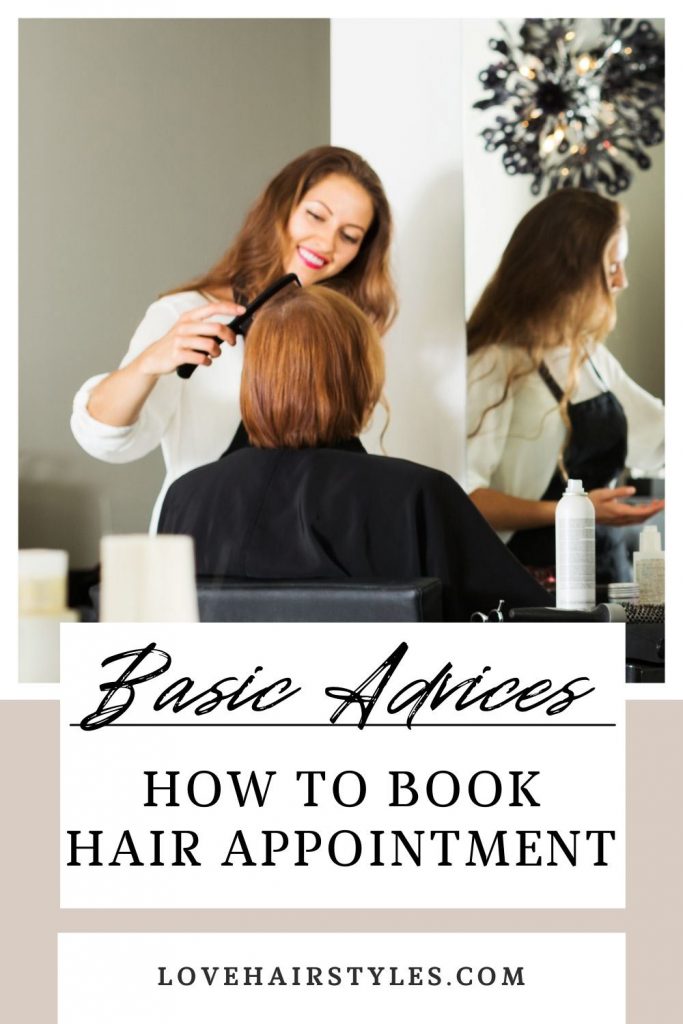 What Hair Expert Says about Booking Appointment