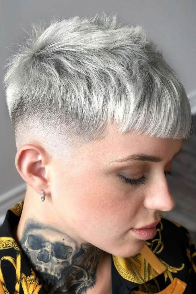 Tomboy Cut And Skin Fade