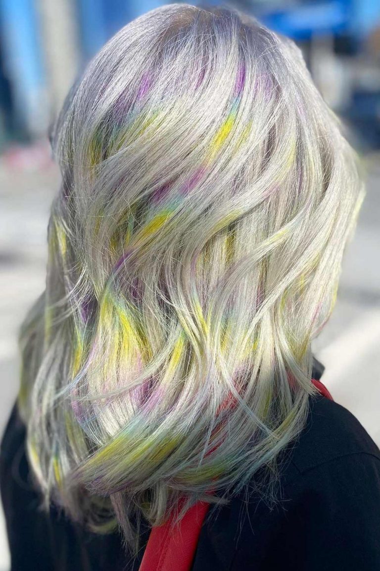 35 Hot Geode Hair Color Styles