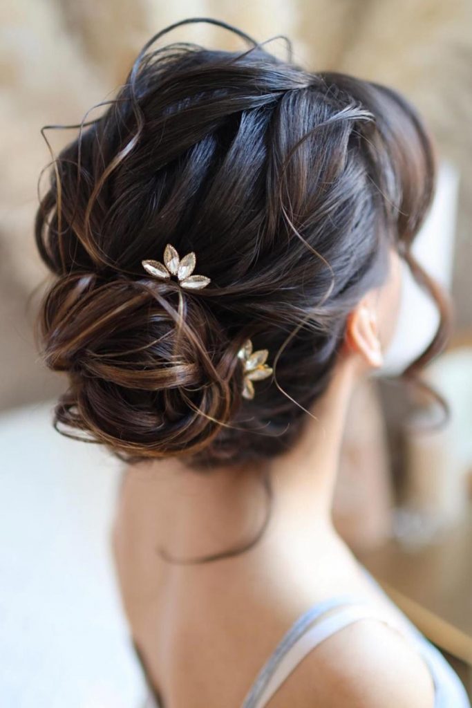 Flowered Hair Pins
