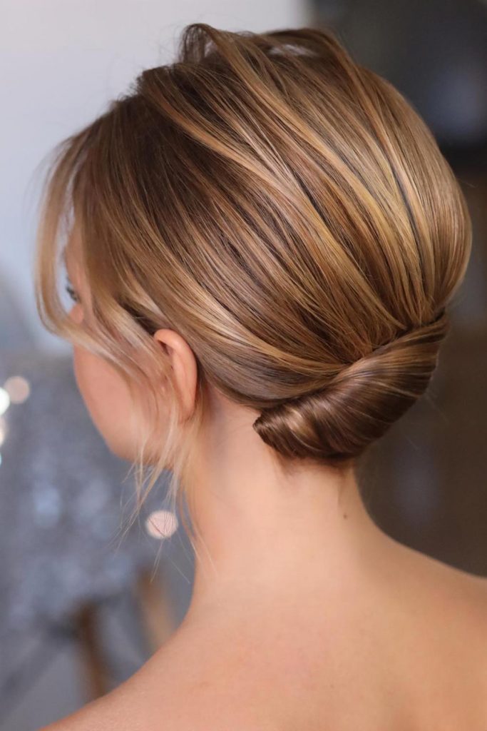 Elegant French Twist Hair 