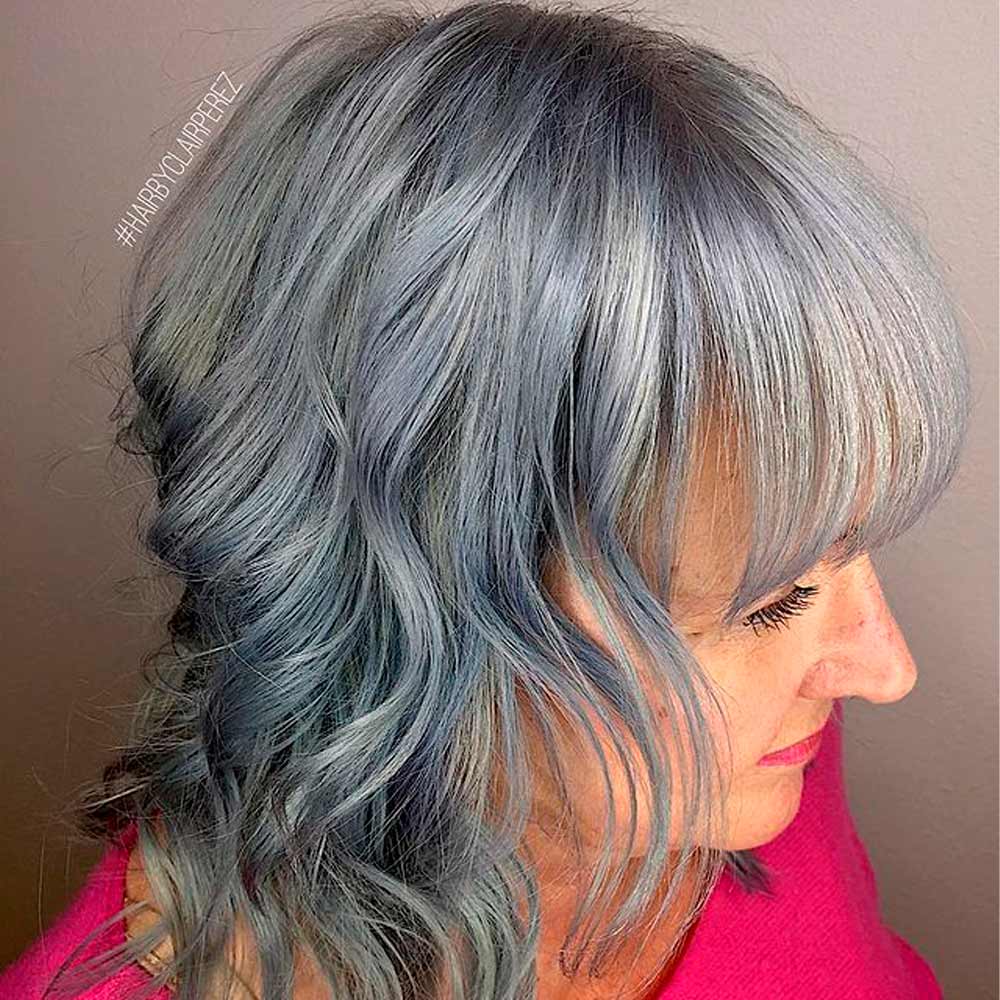 40+ Beautiful Gray Hair Ideas 