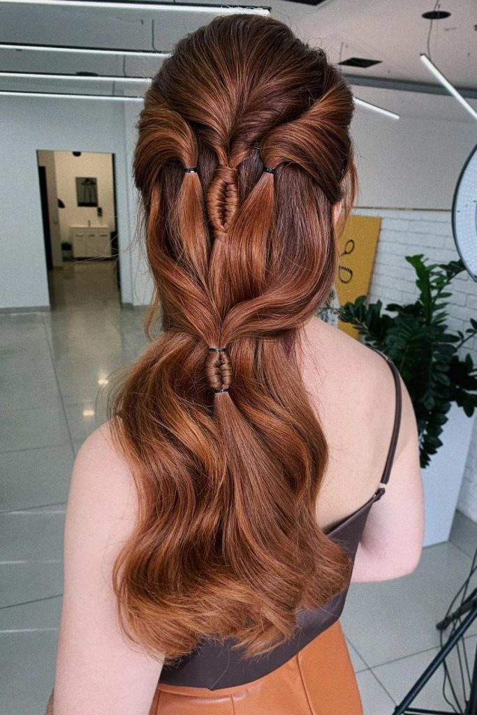 It is always a good idea to give your hairstyle a bold touch and a diamond braid works very well in this case
