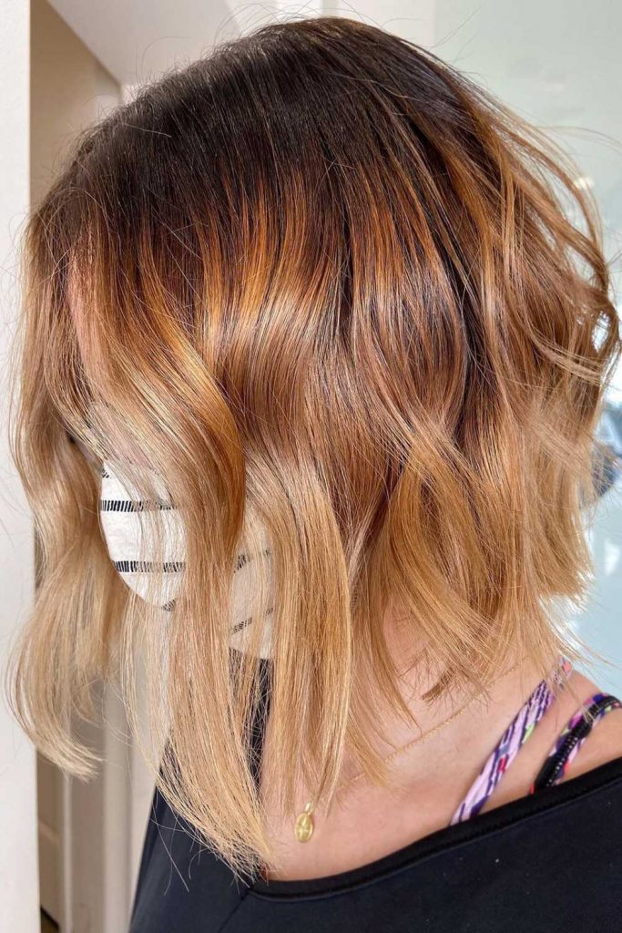 Caramel Ombre Hair