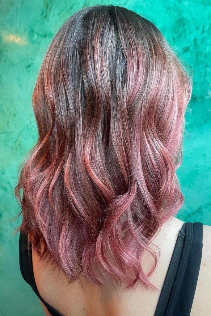 Dark Rose Ombre