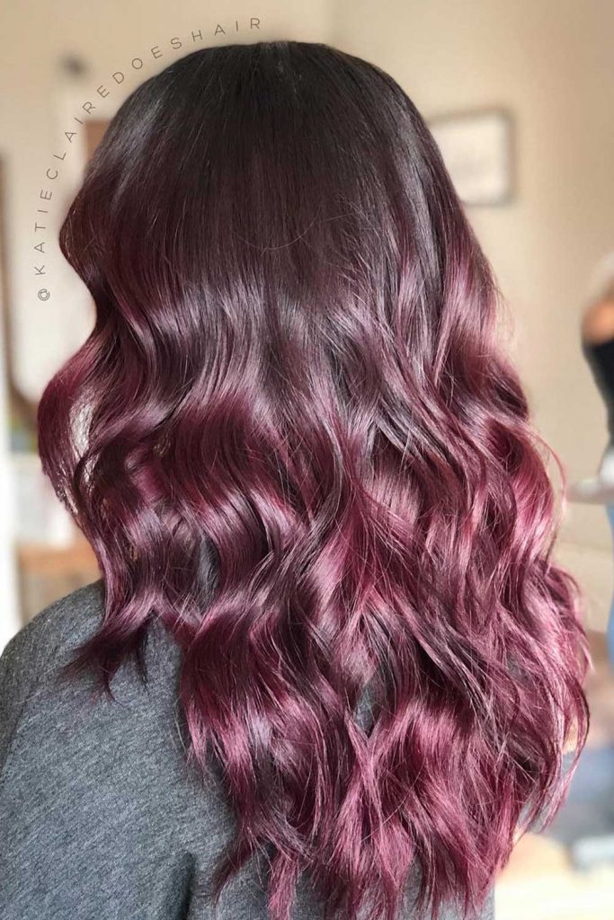 Deep Plum Purple