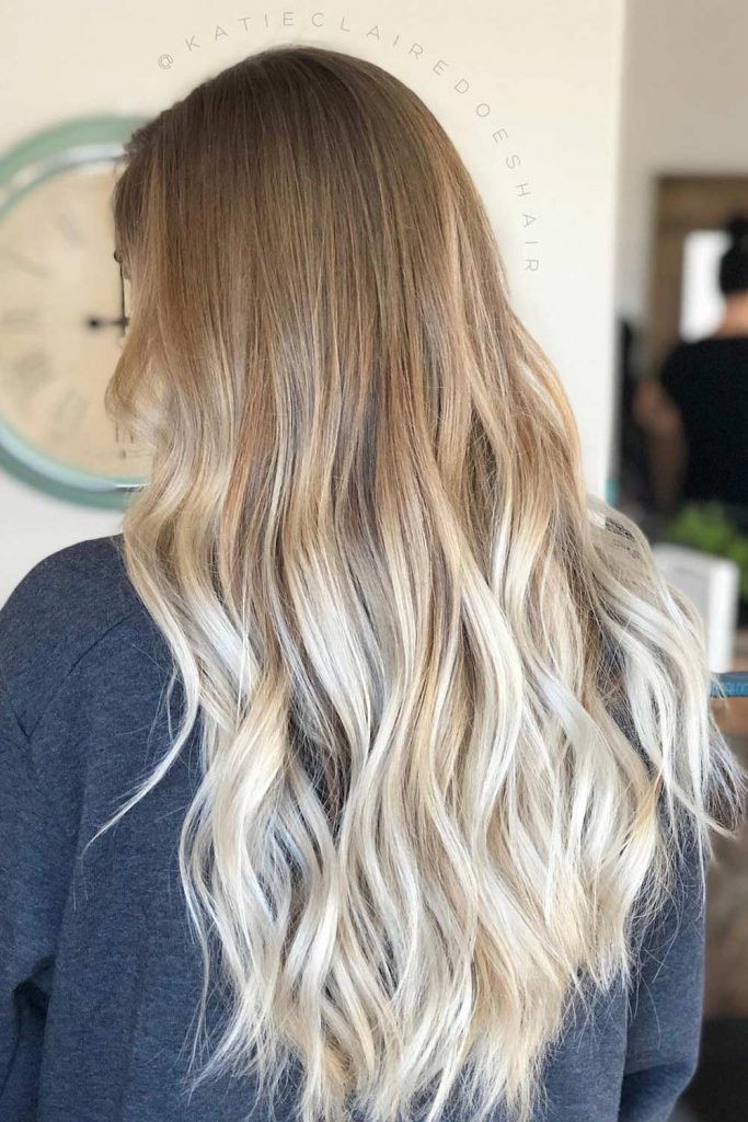 Subtle And Stylish Light Brown Ombre