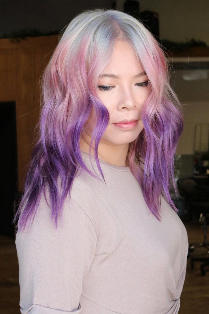 Pastel Purple Ombre