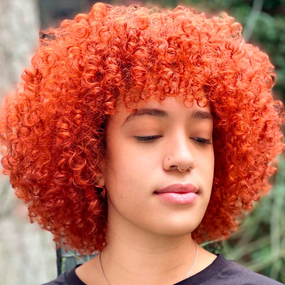 Mesmerizing Short Afro Curls With Deva Cut
